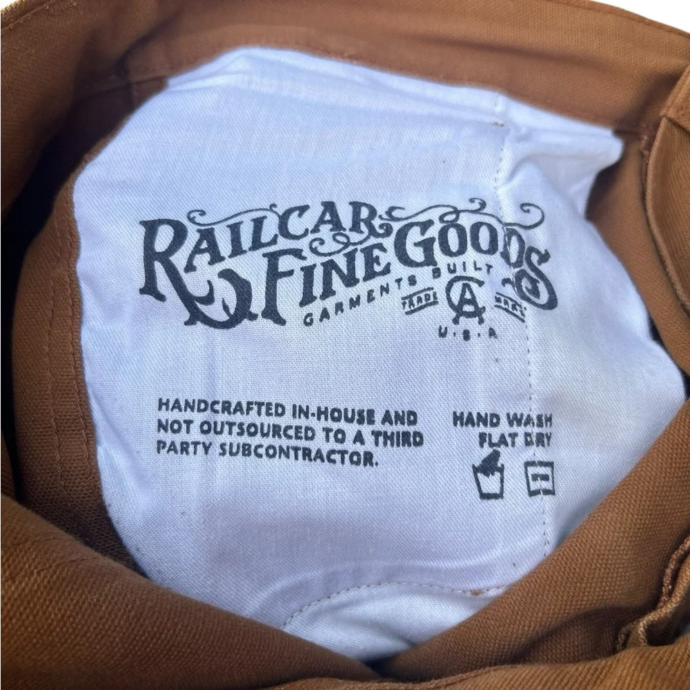 Railcar Fine Goods Men’s Canvas Flight Trousers‎ Size 33, Duck